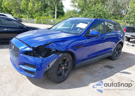 2018 Jaguar F-Pace 25T Premium z USA, uszkodzony, nr VIN SADCJ2FX4JA322313